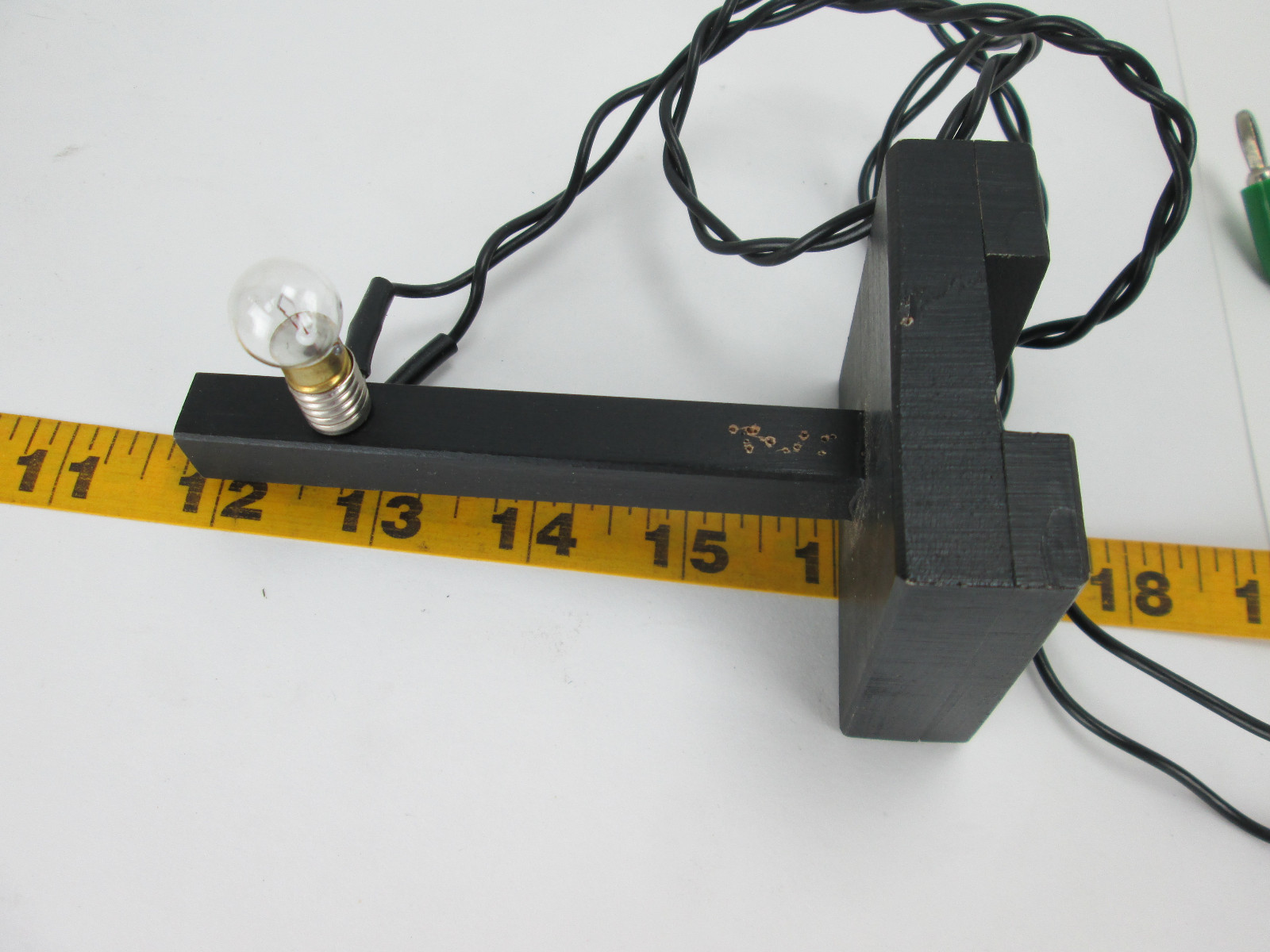 Single Lamp Signal Light Test Electric Science Fair Experiments Lab School T