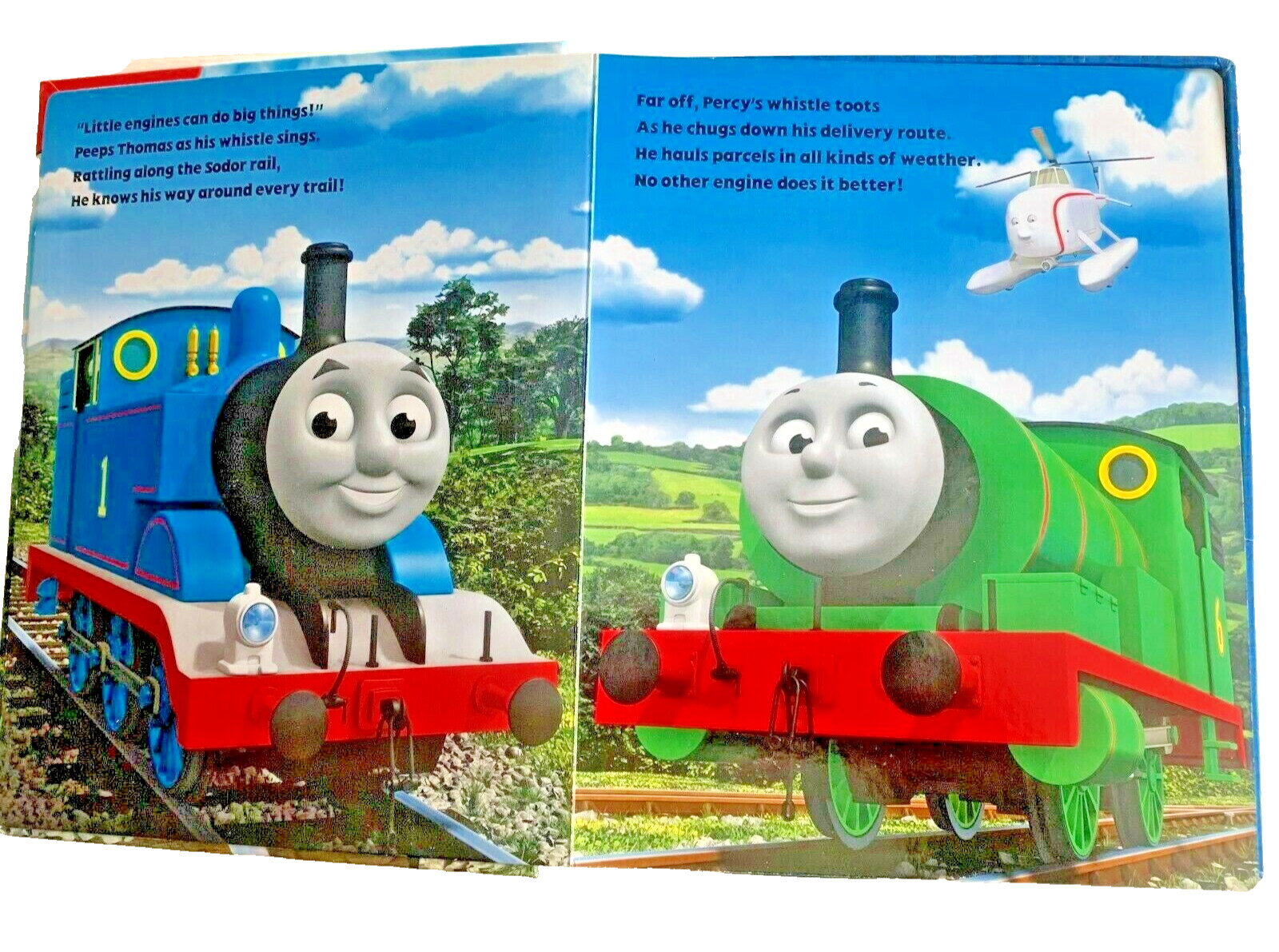 Thomas and Friends “My Busy Books” Educational Learning Storybook (Hardcover)
