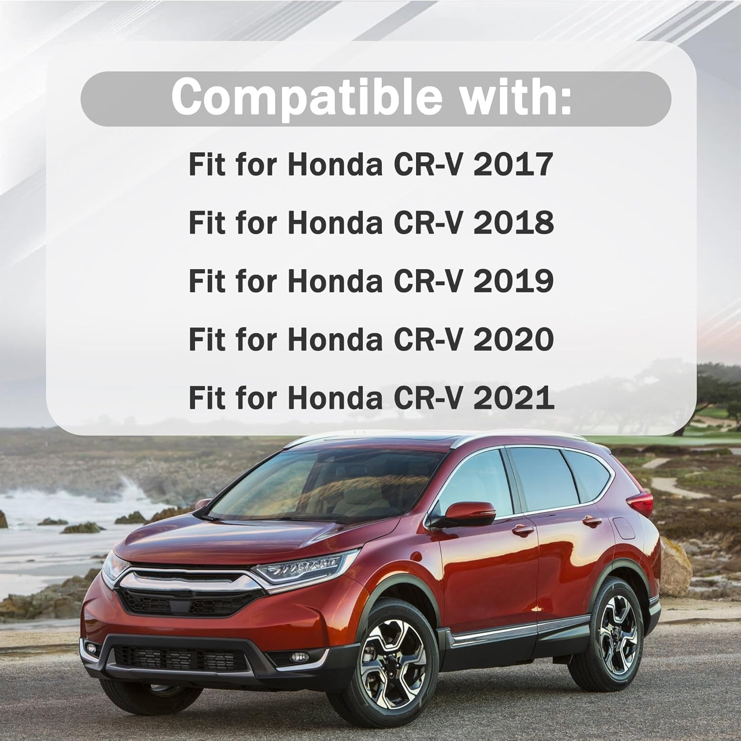 Rear Right Door Lower Molding Door Garnish Without Chrome Trim Fit for Honda
