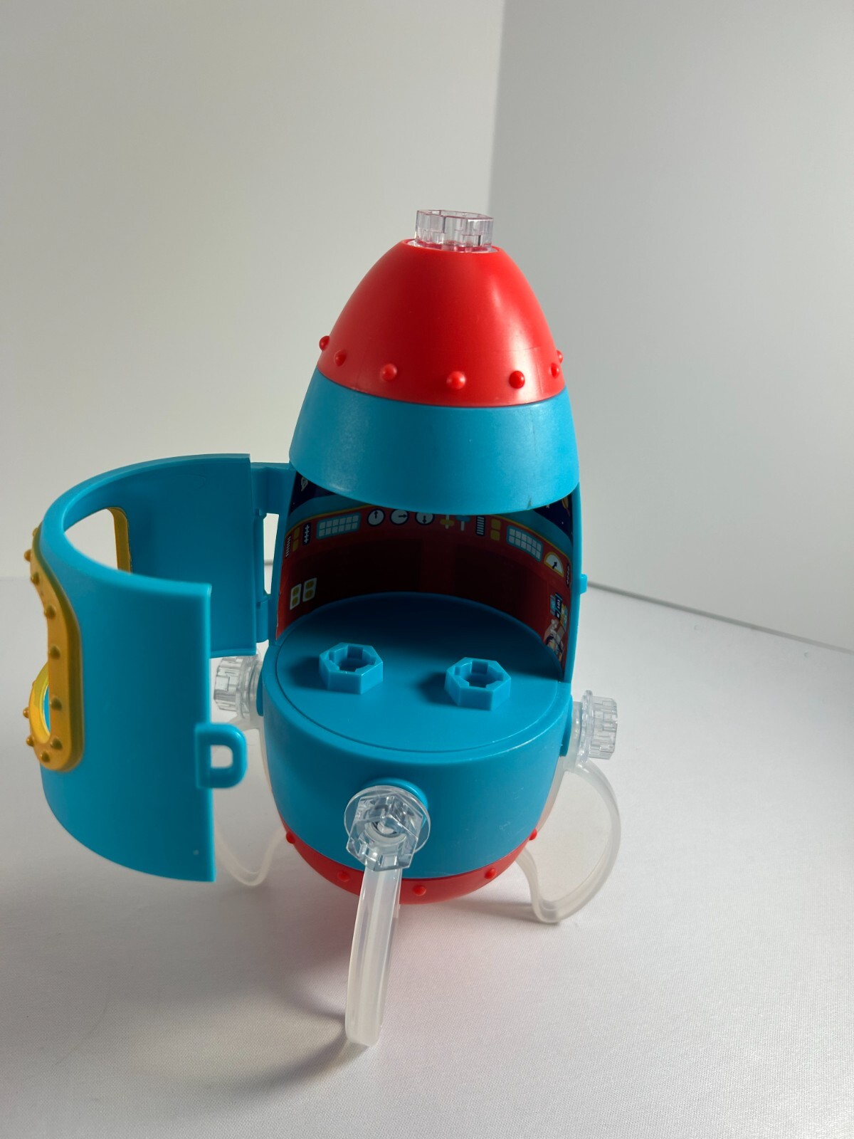 Design & Drill Rocket Helicopter Bolt Buddies Playset Toy Drill Building Works