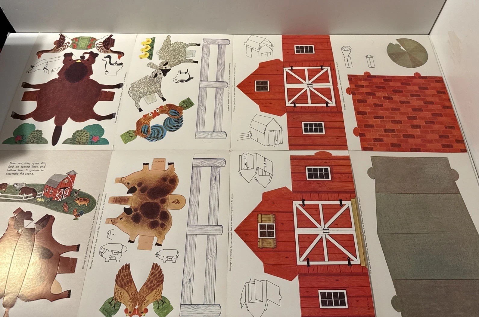 Vintage Golden Pre-School Learning Fun – A Farm of My Own (1971) – Unpunched