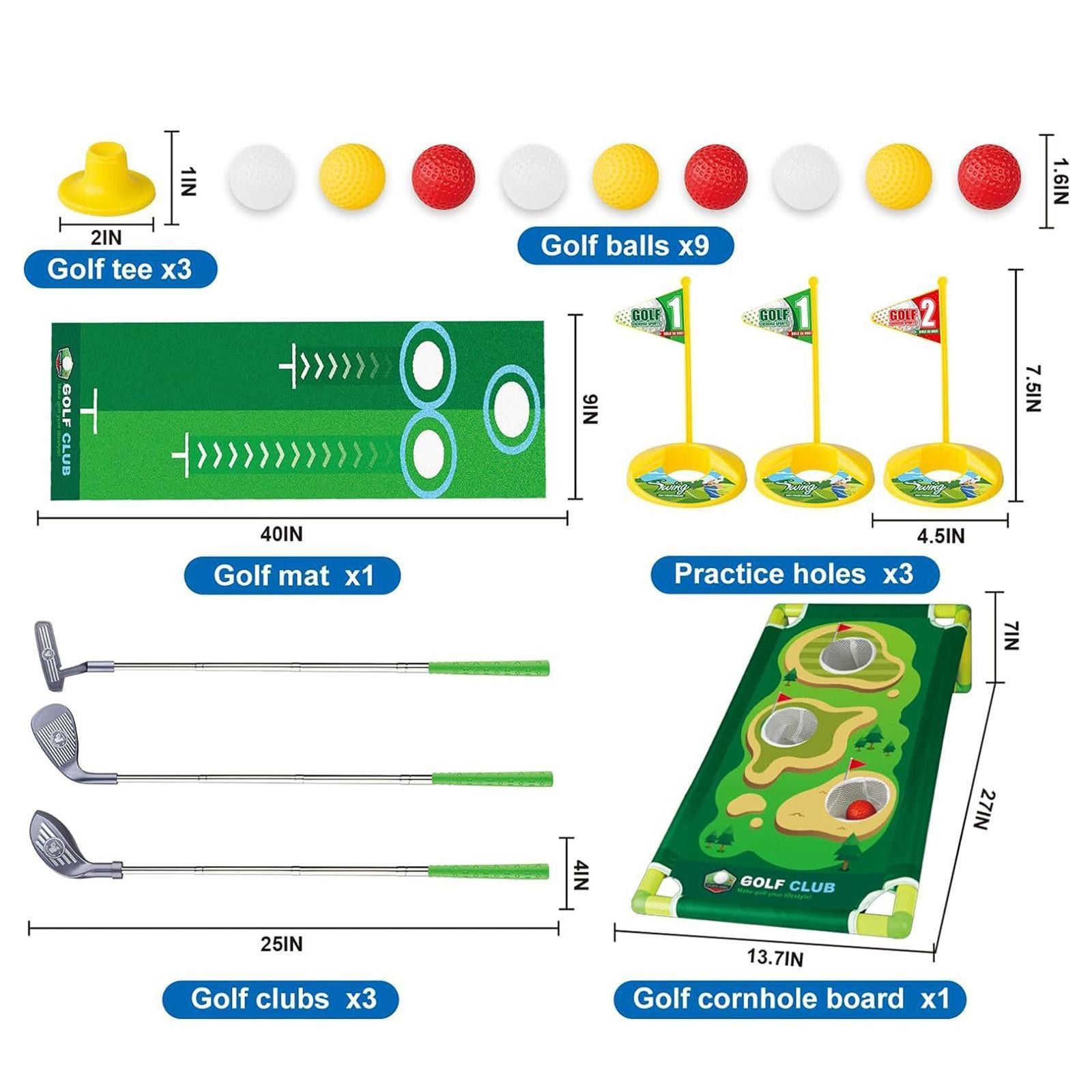 Kids Golf Set Education Toy Child Golf Games Sports Toys Active Exercise Kids