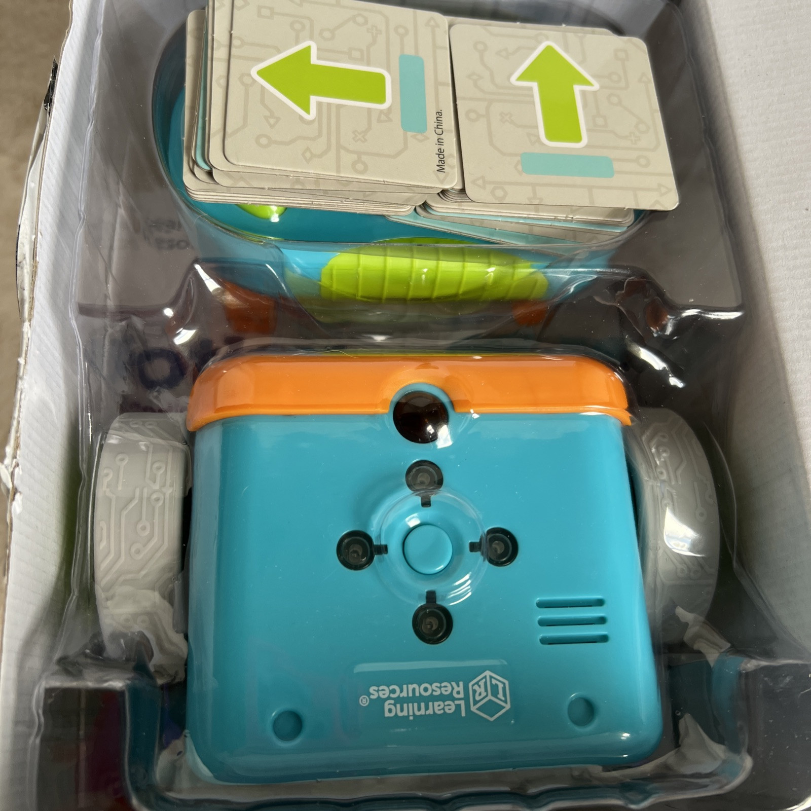 Learning Resources Botley the Coding Robot Coding STEM Toy 45 Piece- Open Box