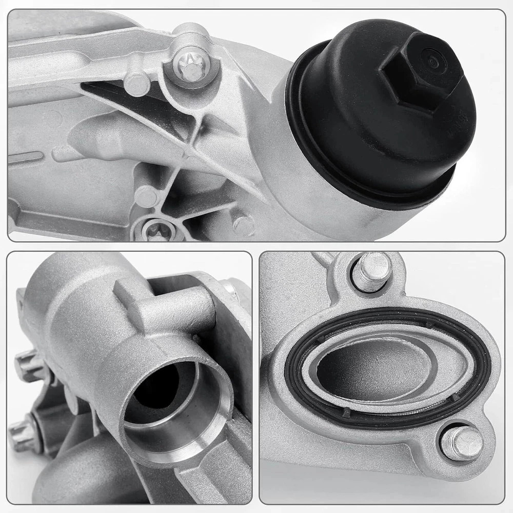 93186324 Engine Oil Cooler with Oil Filter Assembly for 09-11 CHEVROLET AVEO