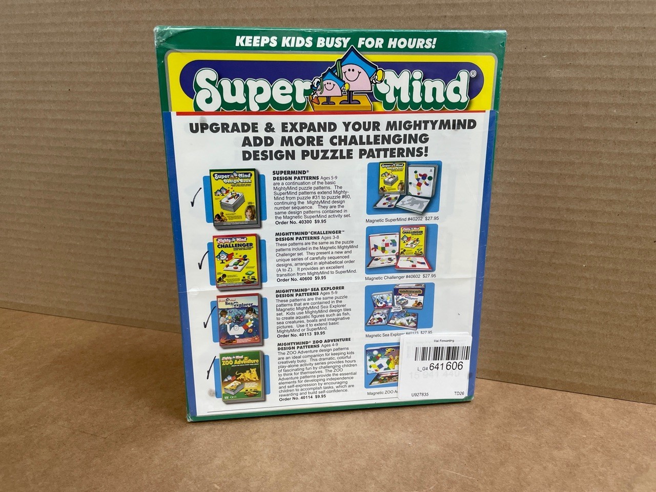 Mighty Mind Puzzle Building Skills – Full Set – RARE Bundle Set 4 Pack 40111 New
