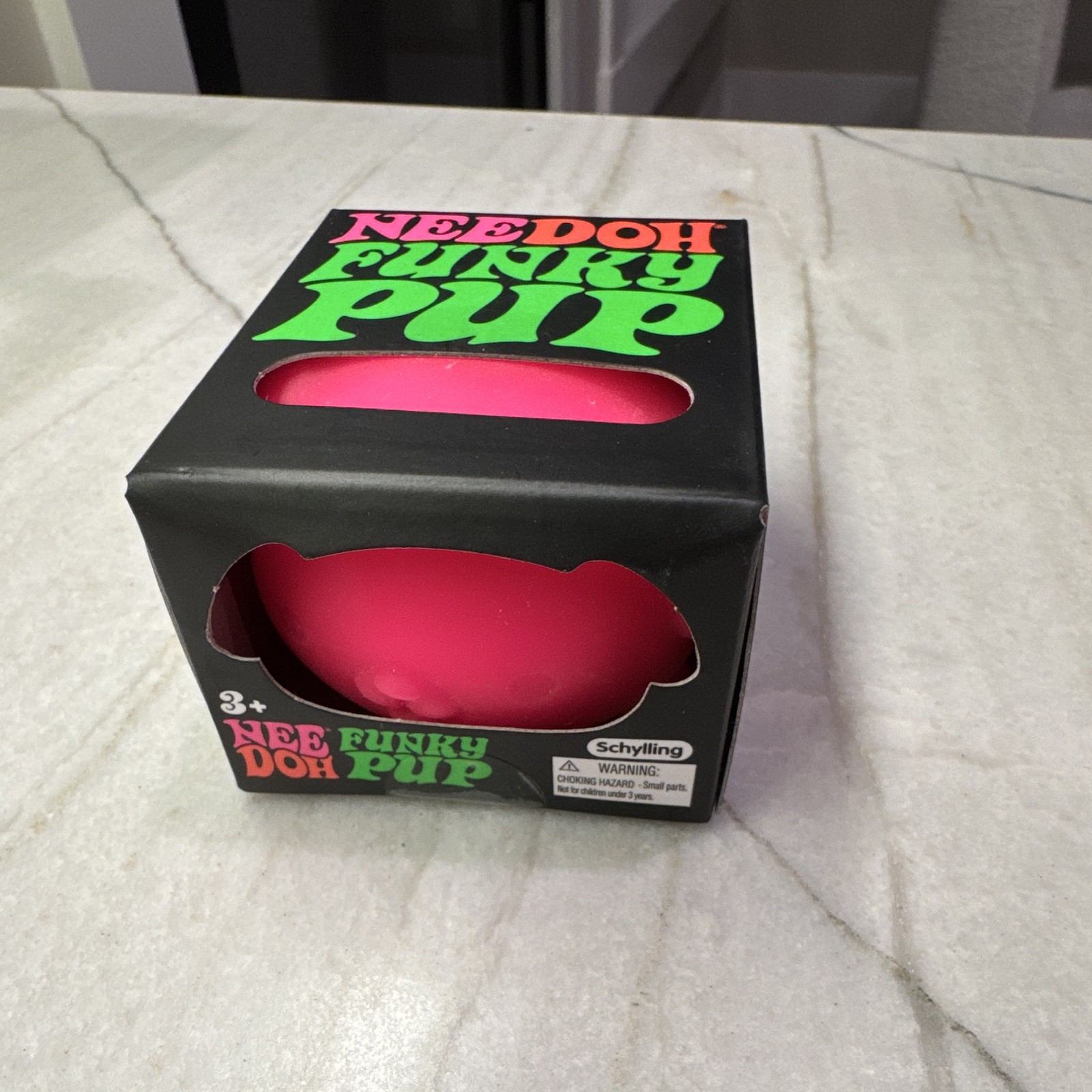 Nee Doh Funky Pup (Pink) – NEW/FACTORY SEALED! AUTHENTIC