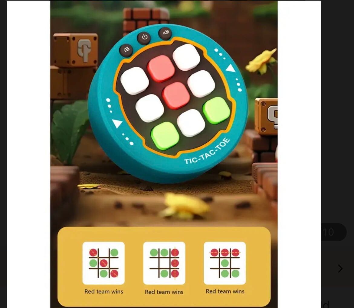 electronic tic-tac-toe game