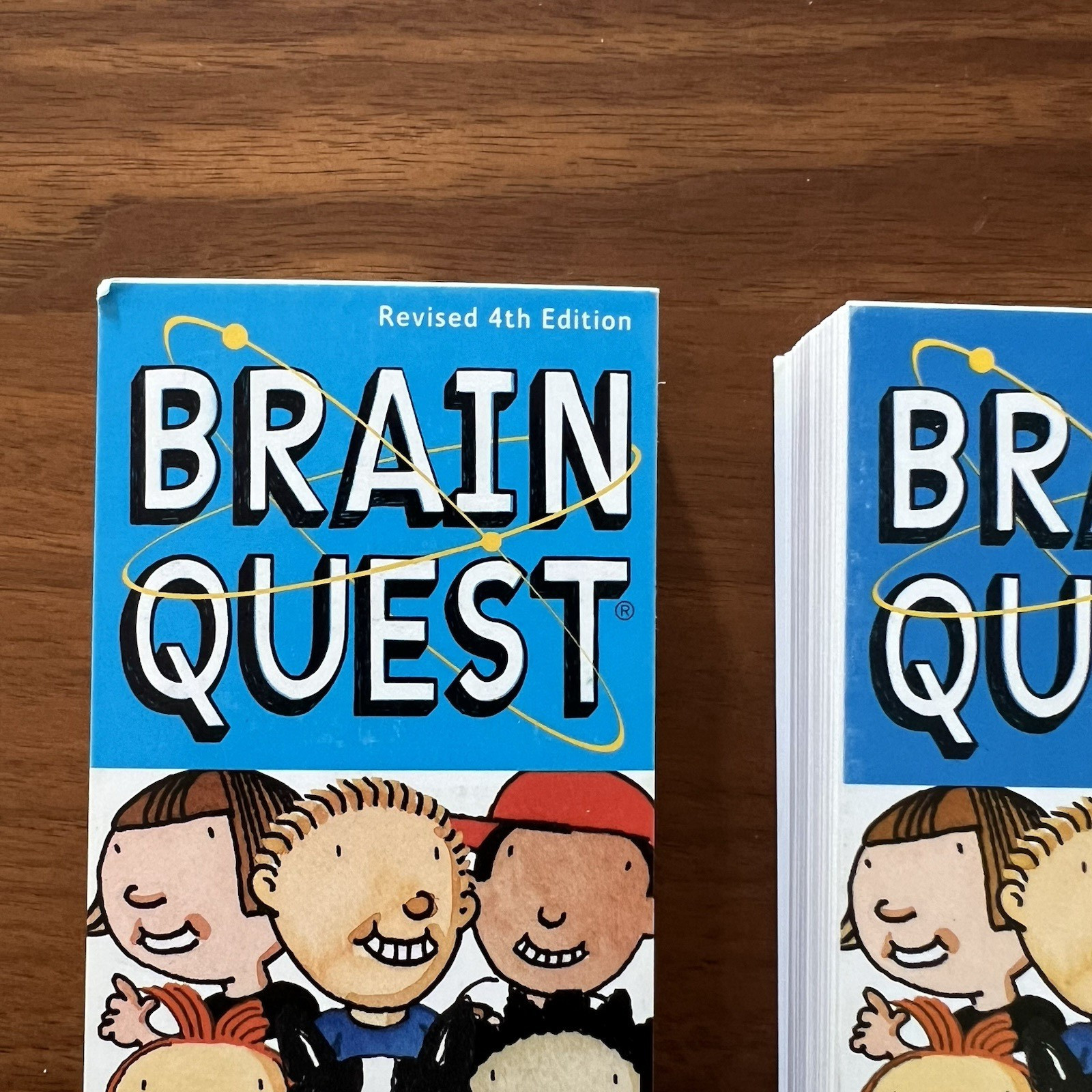 Brain Quest Learn Multi-Subject Grade 1 Ages 6-7 Lot of 2 Quiz Deck 4th Ed 2012