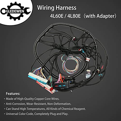 Standalone Wiring Harness 4L60E DBC for GM LS1 Vortec 4.8 5.3 6.0