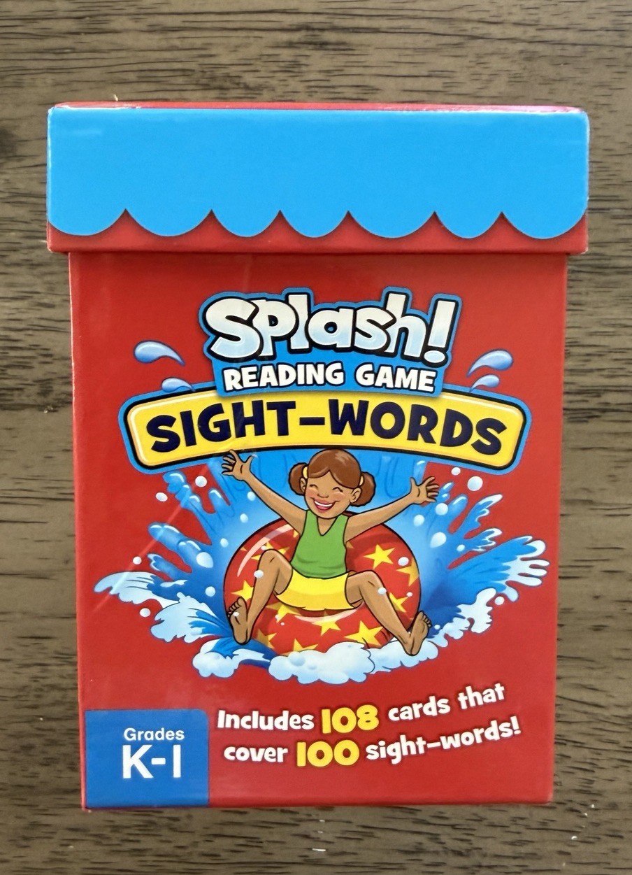 Lakeshore Splash Reading Game Sight-words K-1 Educational Kids LM395 Complete