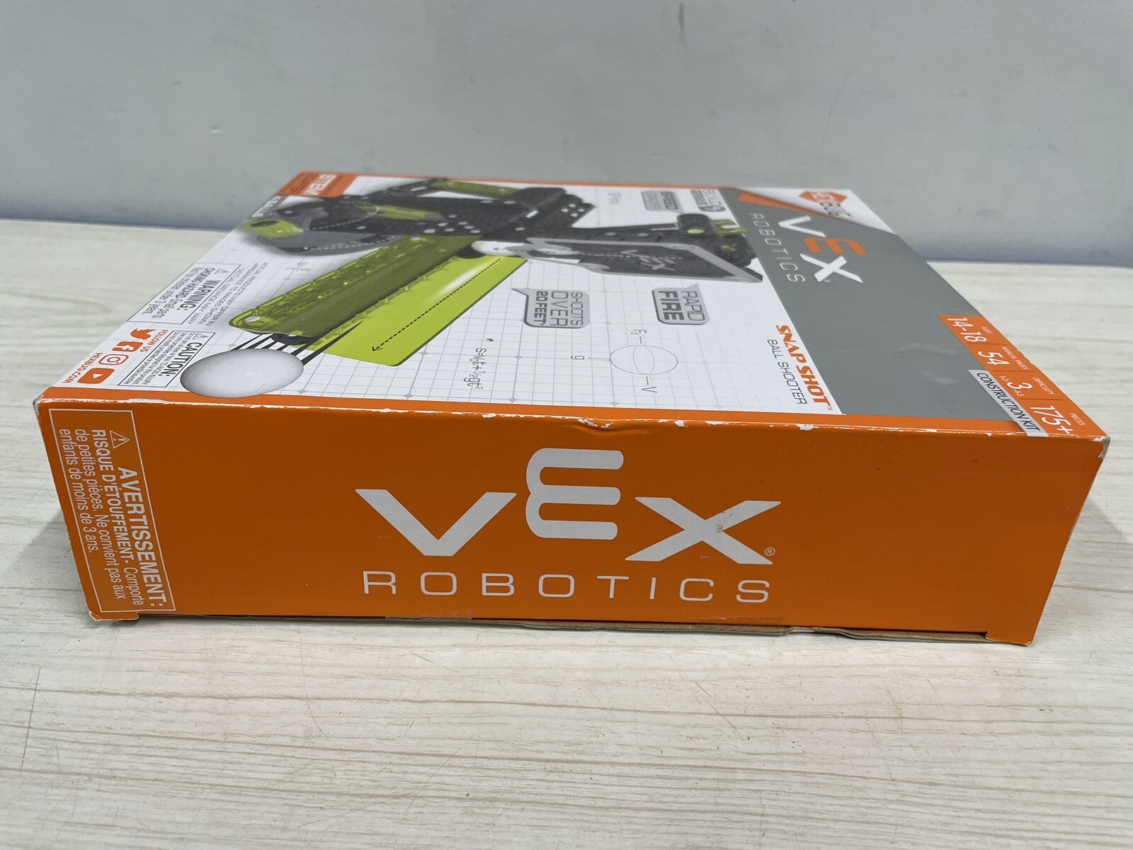 HEXBUG – VEX Robotics Snap Shot Ball Shooter Contruction Kit 14+ NIB