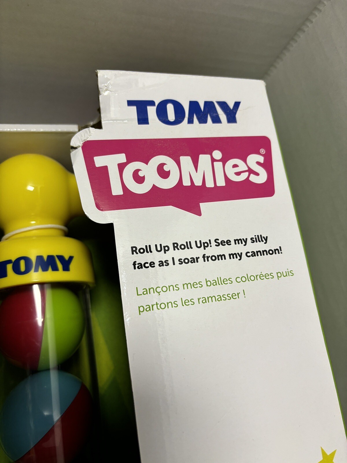 Tomy Toomies Pic N Pop Toddler Child Push Along Toy Learning Development Device