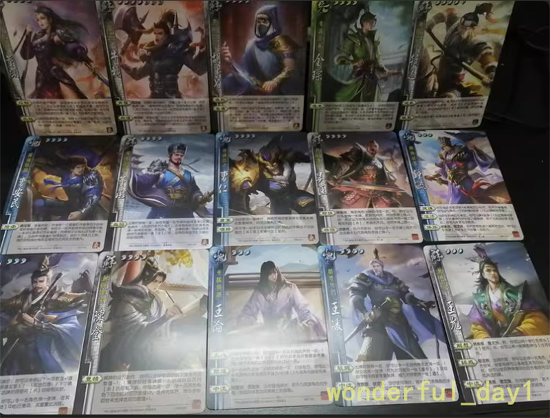 Sanguosha San Guo Sha Expansion Cards Toys 三国杀将星归汉 零十 武将皮肤卡 01/03/04/06/08/10