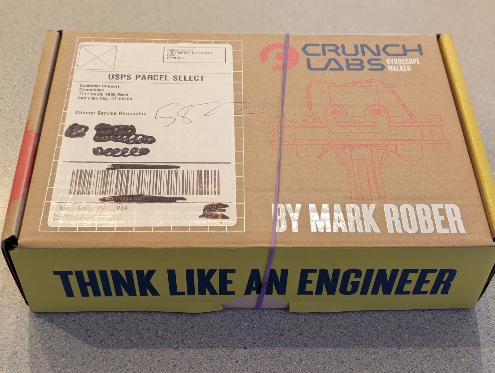 Crunch Labs by Mark Rober “Gyroscope Walker” Educational Build Kit – Sealed