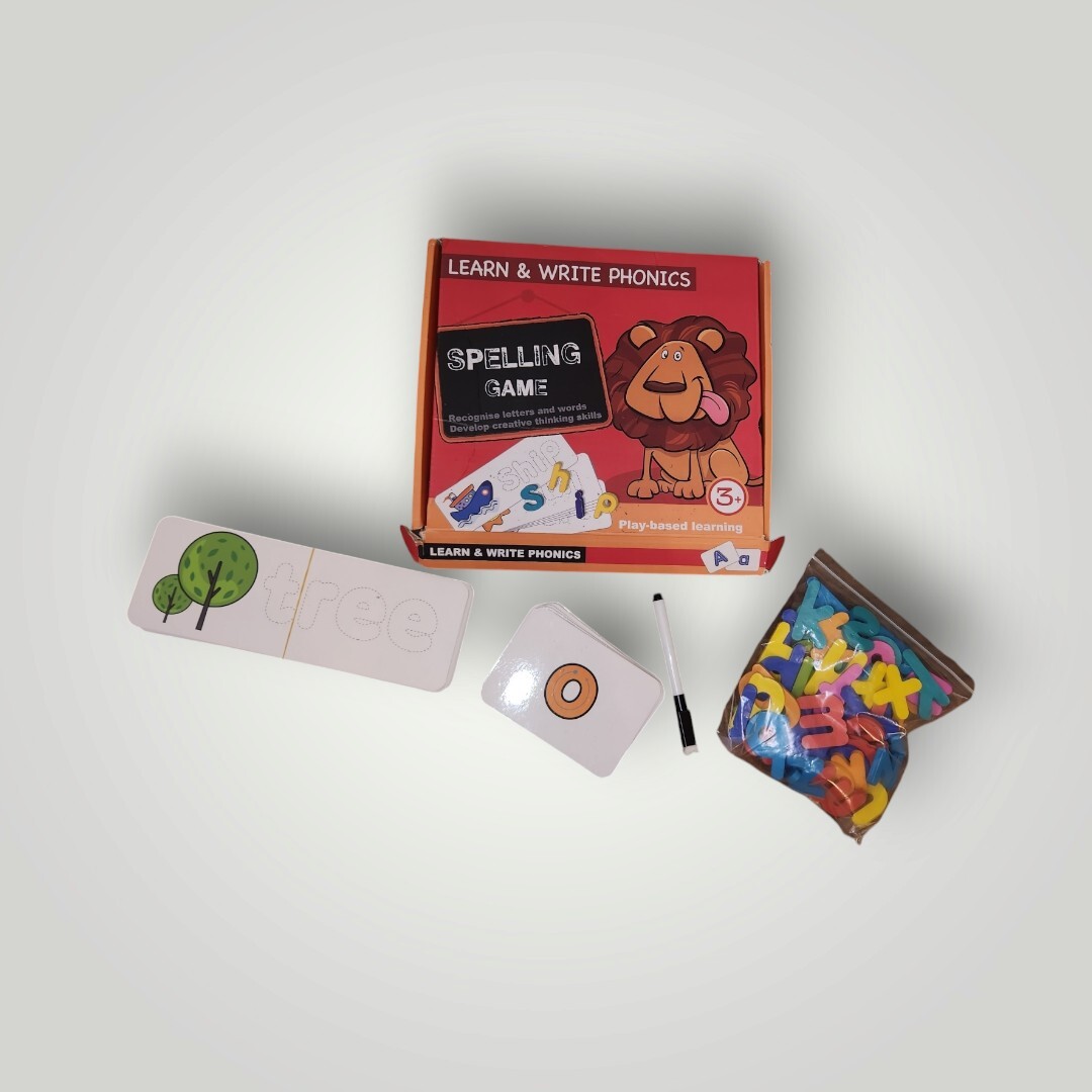 PHONICS Spelling Game LEARN & WRITE Ages 3+ Fun to Learn
