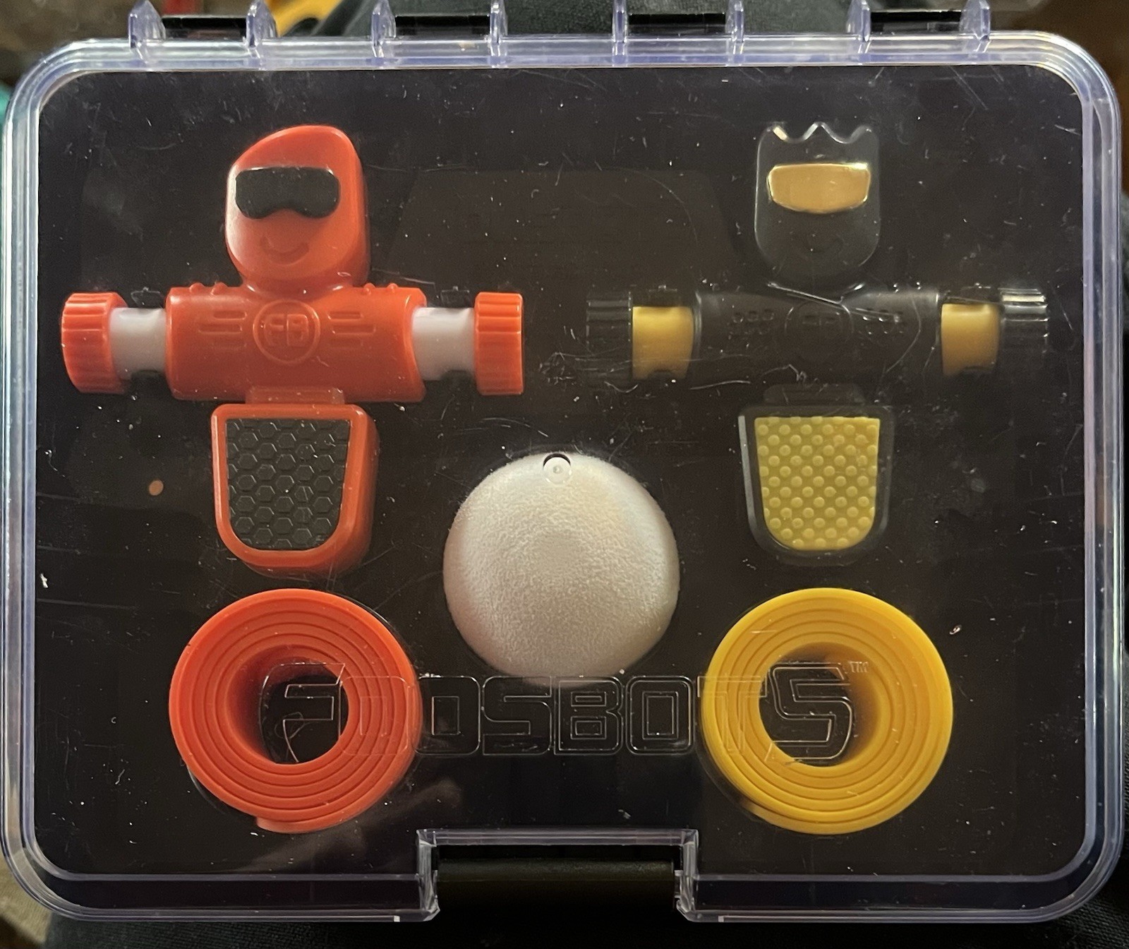 Foosbots – Set Of 2 Foosbots With Silicone Goal Lines & Ball. 2023 Model.