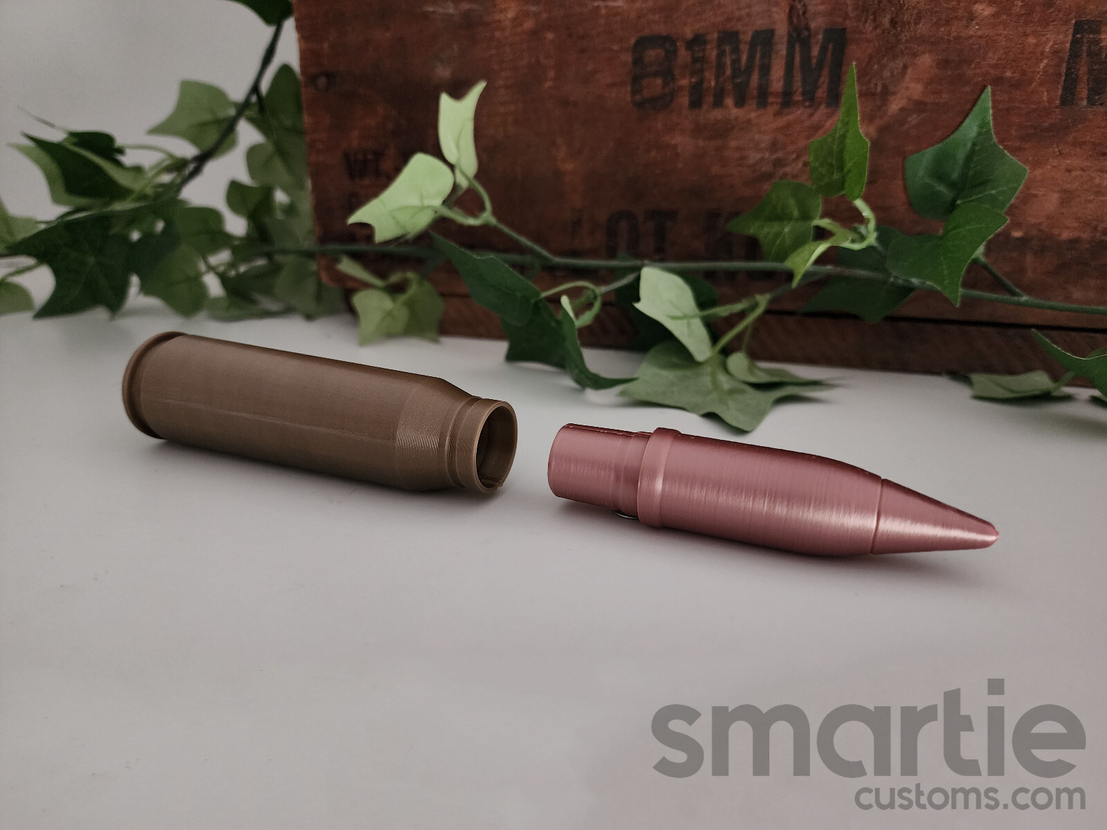 2 – DUMMY 20mm Autocannon Ammunition – Accurate Size Plastic Replica