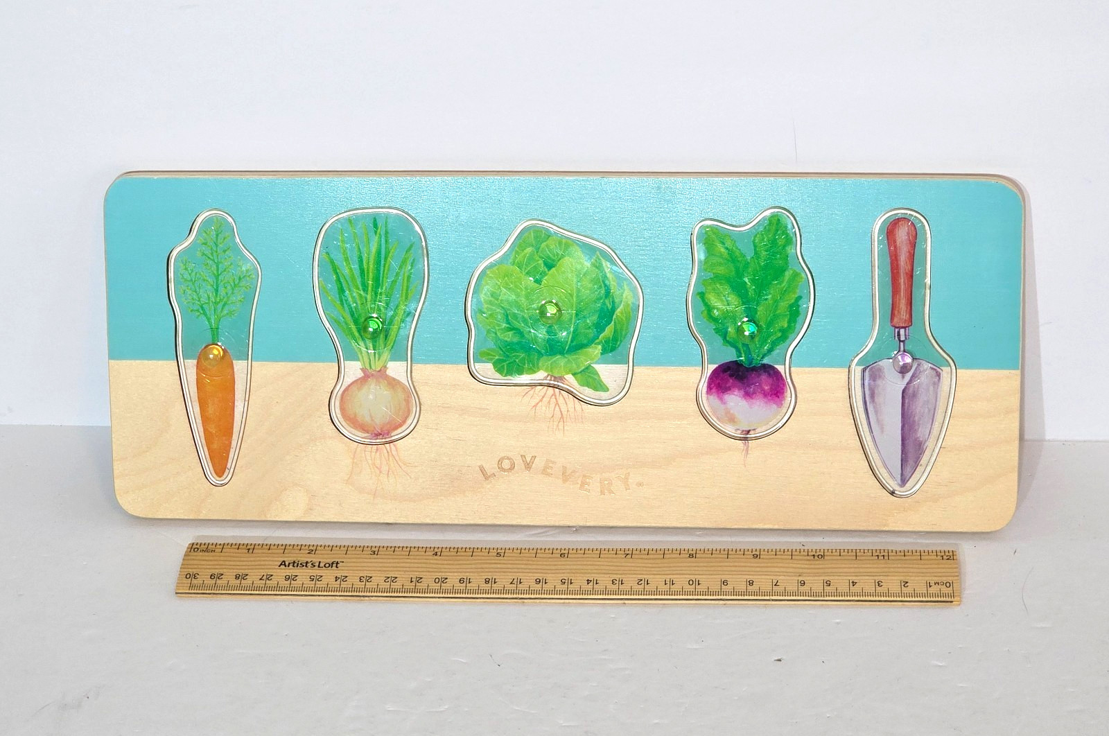 Lovevery Community Garden Puzzle Montessori Learning Pioneer Play Kit