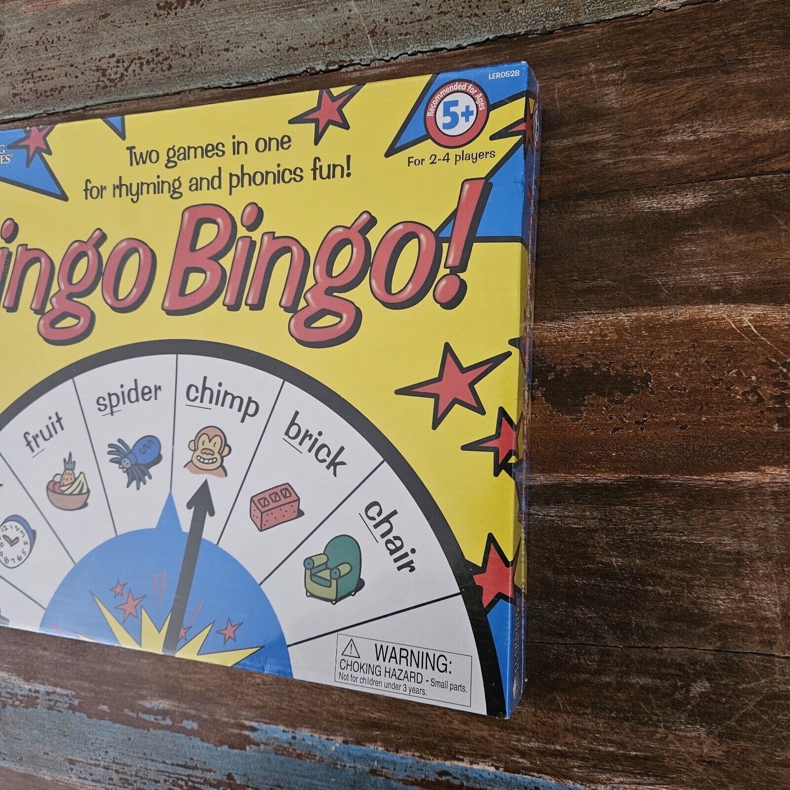 Lingo Bingo Language Board Game Two Games For Rhyming & Phonics