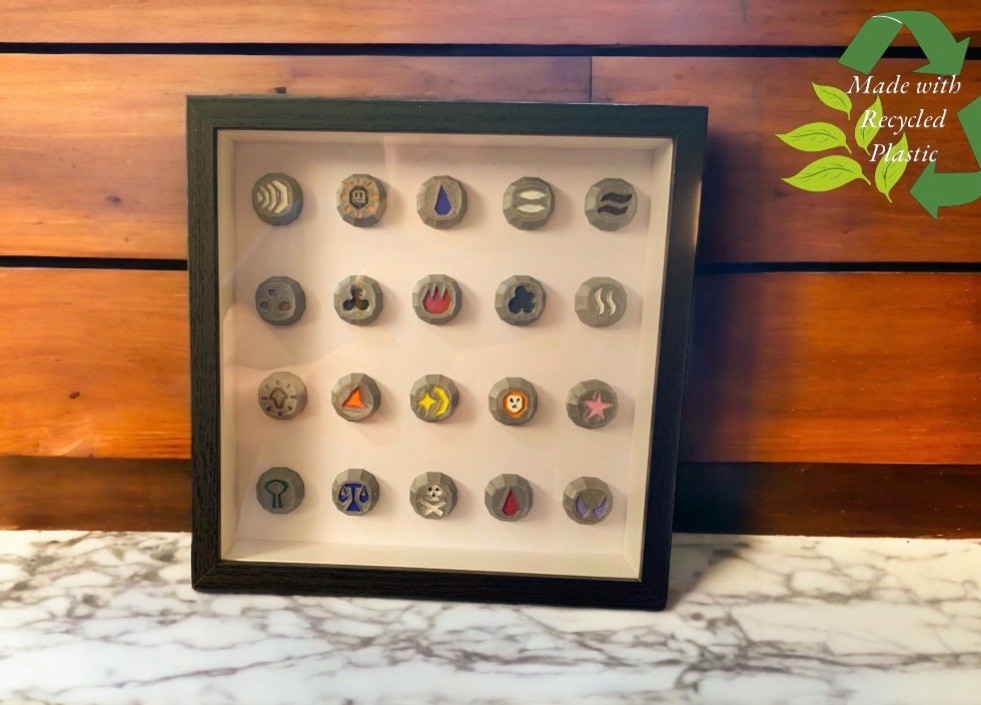OSRS Frames Rune Set Birthday Christmas Gift For Fan