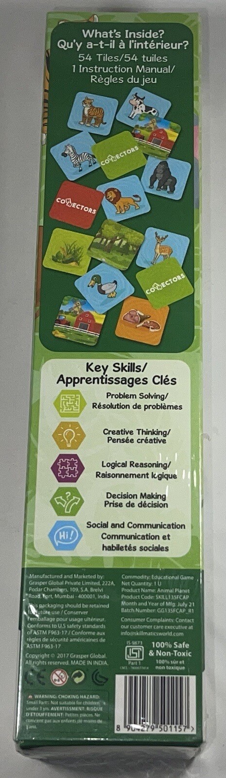 Skillmatics Connectors Animal Planet Skill Building Children’s Game (ages 3-6)