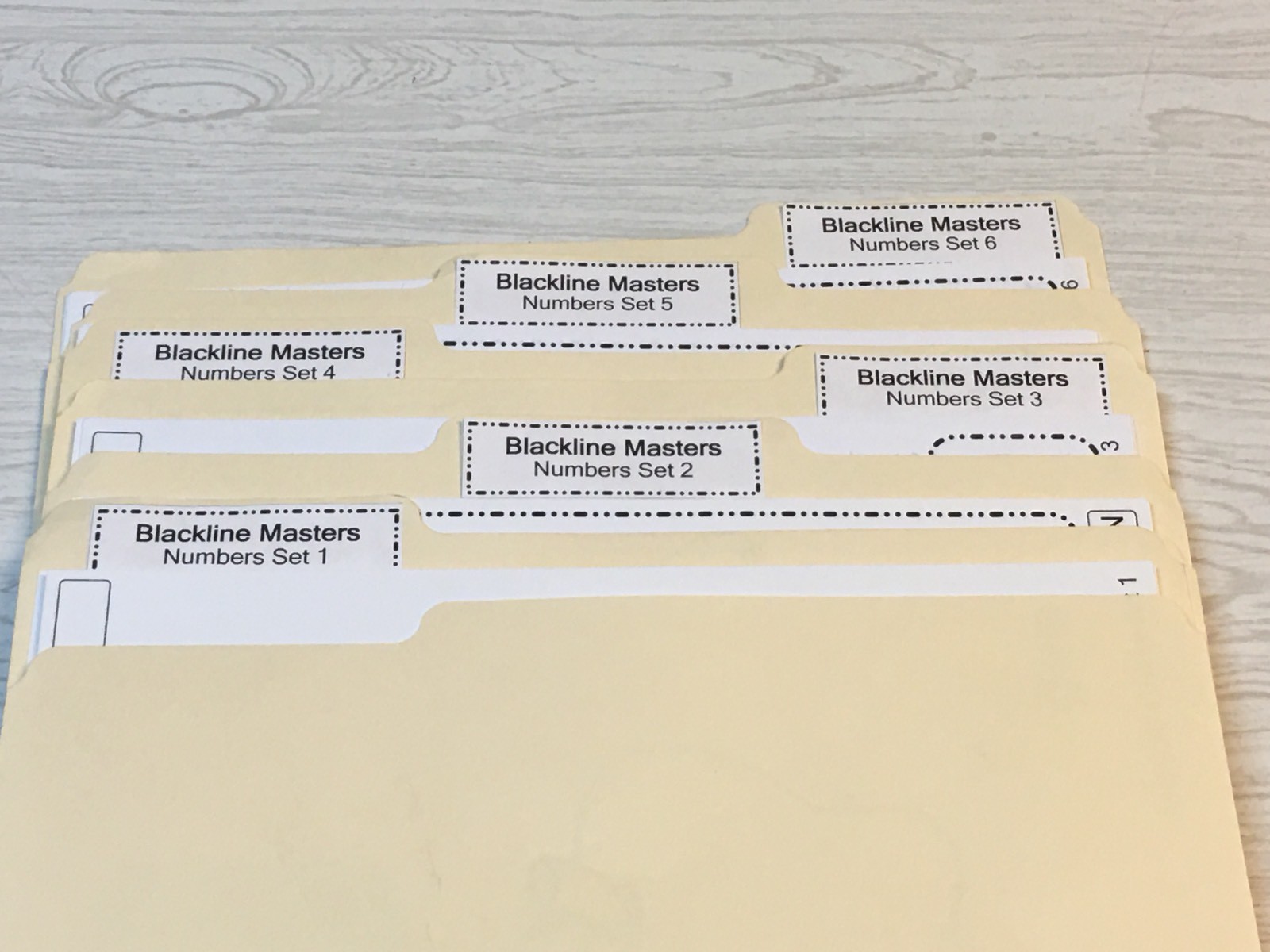 Printed Worksheets Numbers – 6 Folders -Pre-K Kindergarten Resource 150+ Pgs