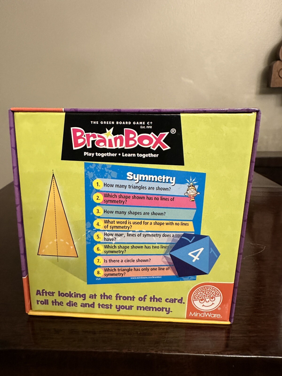 **COMPLETE** MindWare Brain Box “Math” Educational Card Game