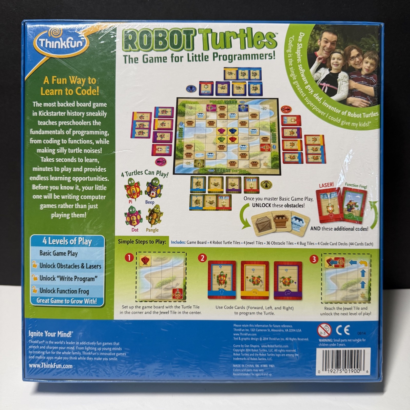 Thinkfun Robot Turtles The Game for Little Programmers New