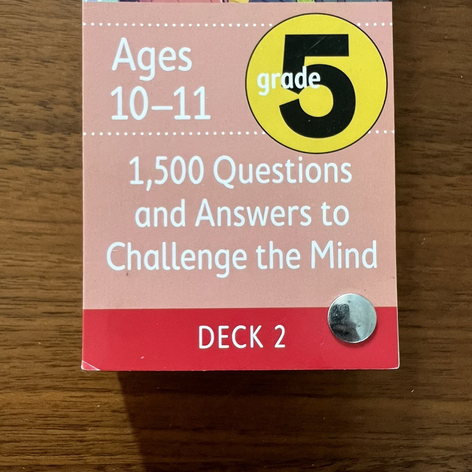 Brain Quest Learn 5th Grade Ages 10-11 Quiz Deck #2 Revised 4th Ed 2012
