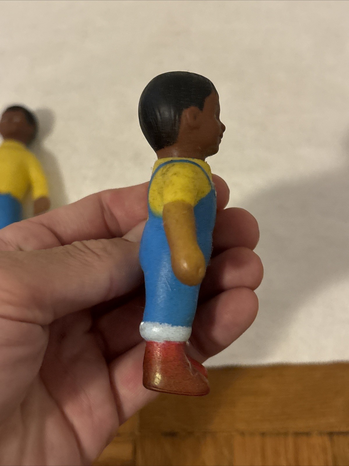 VTG 70’s Set Of 3 Marvel Education Family Dolls African American & Caucasian