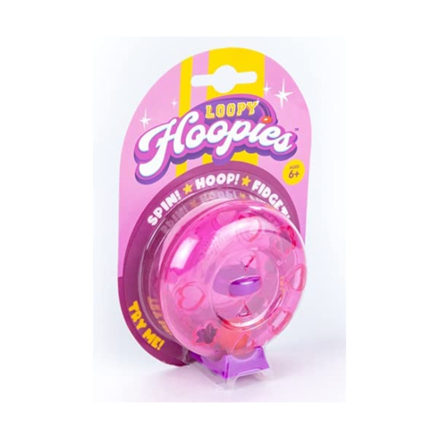 Blue Orange Toy Loopy Hoopies – Pink Heart New