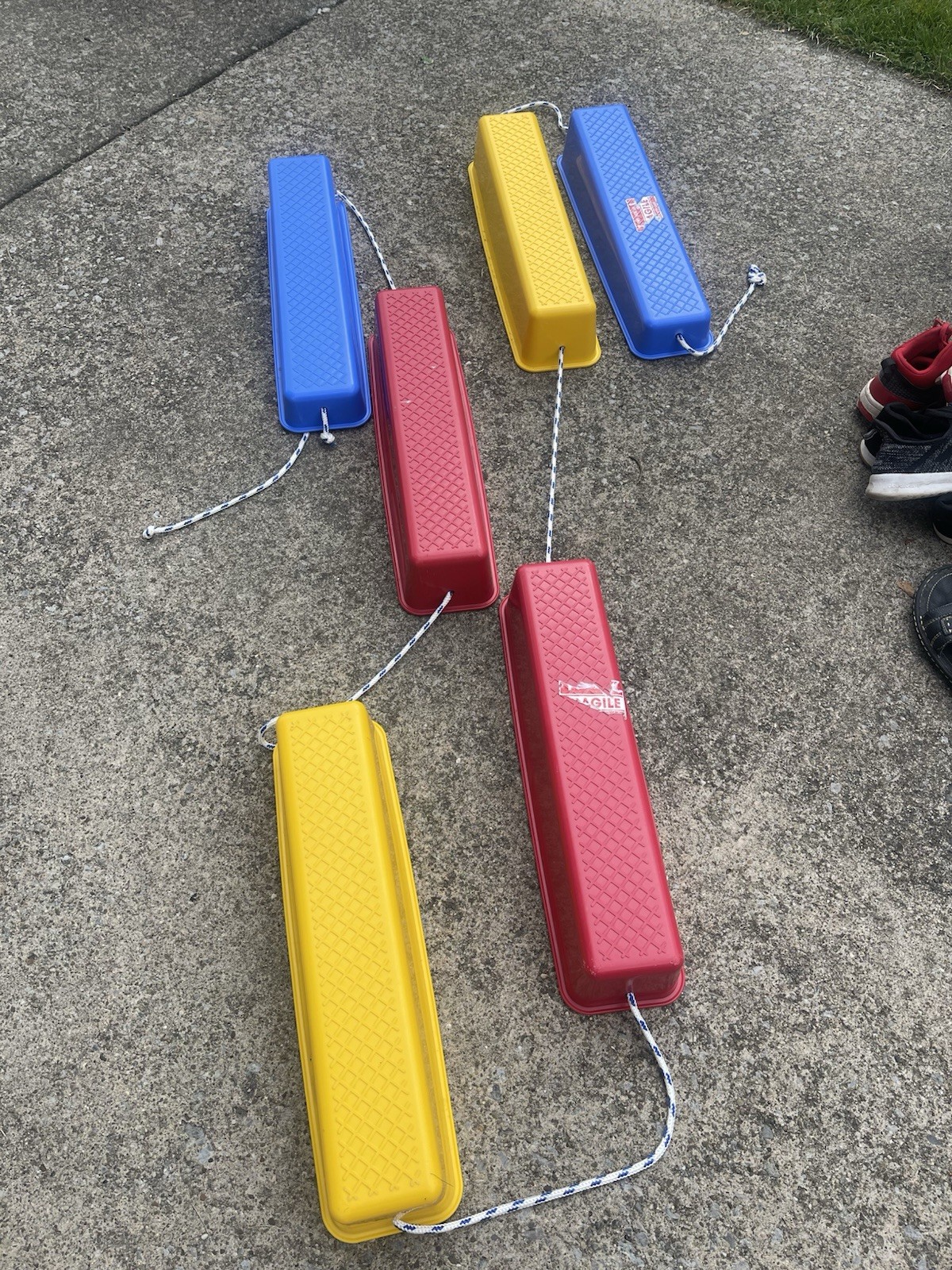 Edx Education Step-a-Logs – Supplies for Physical Play