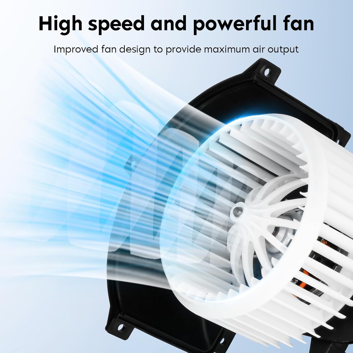 (Front) HVAC Blower Motor w/Fan for 2007-2015 Audi Q7 2004-2010 Volkswagen