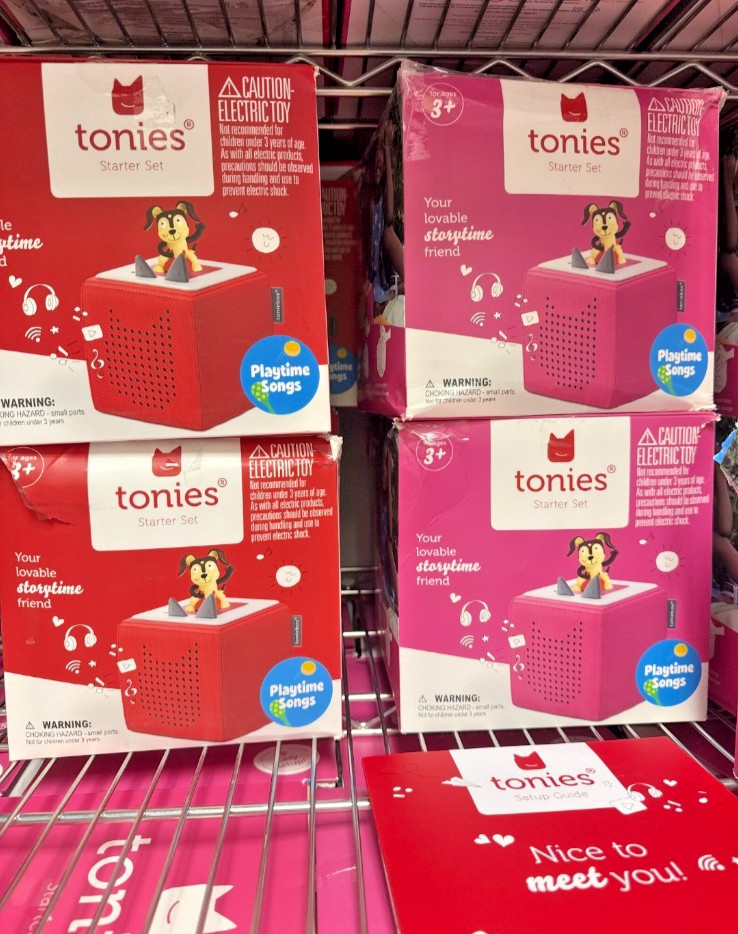 Toniebox Starter Set Audio Player with Playtime Puppy Tonie – Choose Color DMG/B