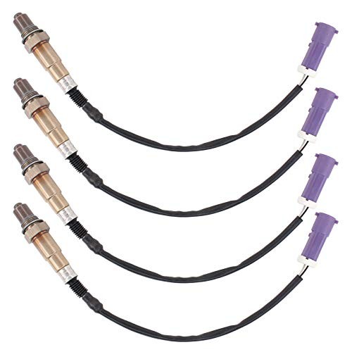 NewYall Pack of 4 Upstream and Downstream Oxygen Sensor for Ford F-150 4.2L 4.6L