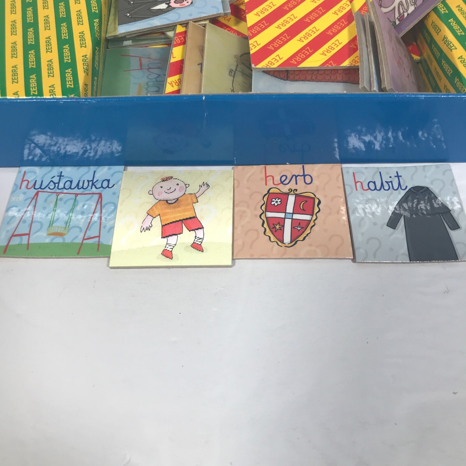 Lot Of 3 Polish Language Gra Pamieciowa Matching Games ABC Ortografia ch?h u?o