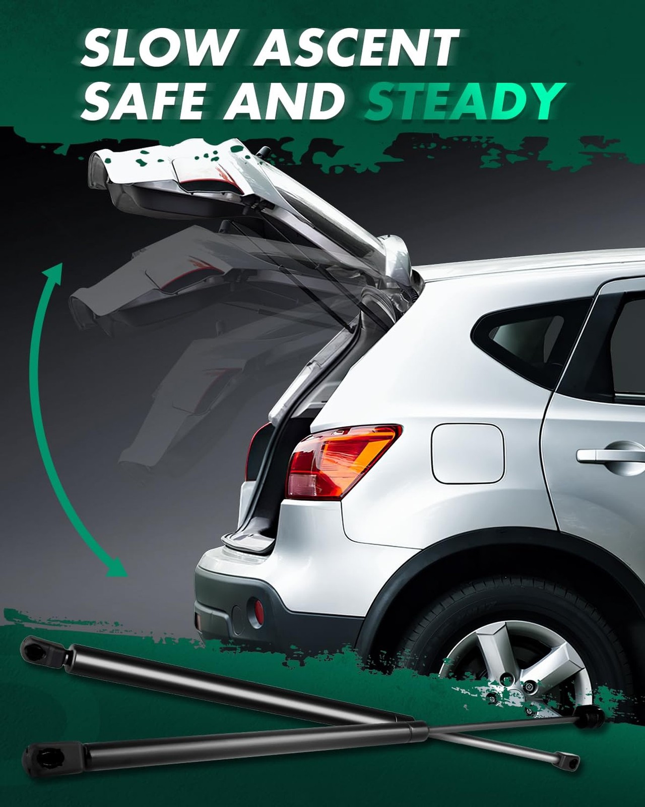SCITOO Liftgate Struts fit for Ford for Escape 1998 1999 2000 2001 2002, Rear…