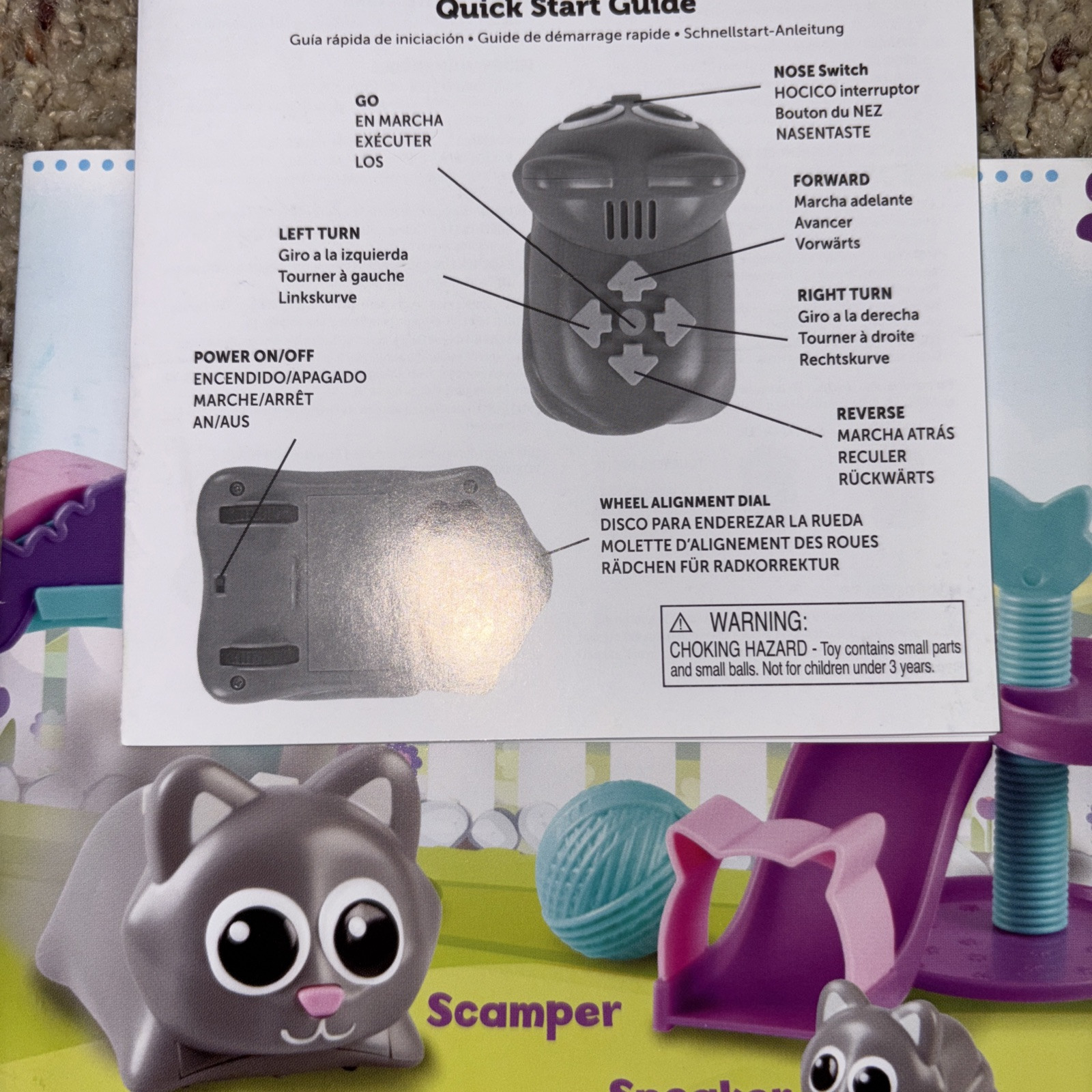 CODING CRITTERS Toy Scamper & Sneaker STEM Learning Resources Cat Best Toy! NEW