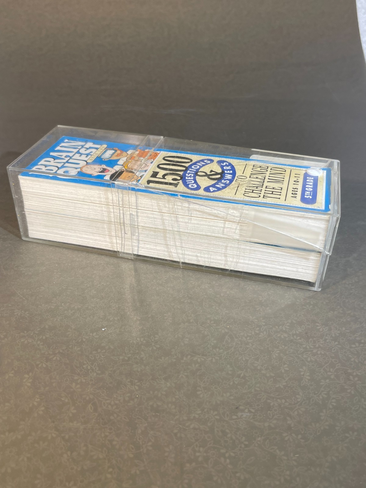 Brain Quest Deck 2- 1500 Questions w/ Answers to Challenge Mind 5th Grade (112