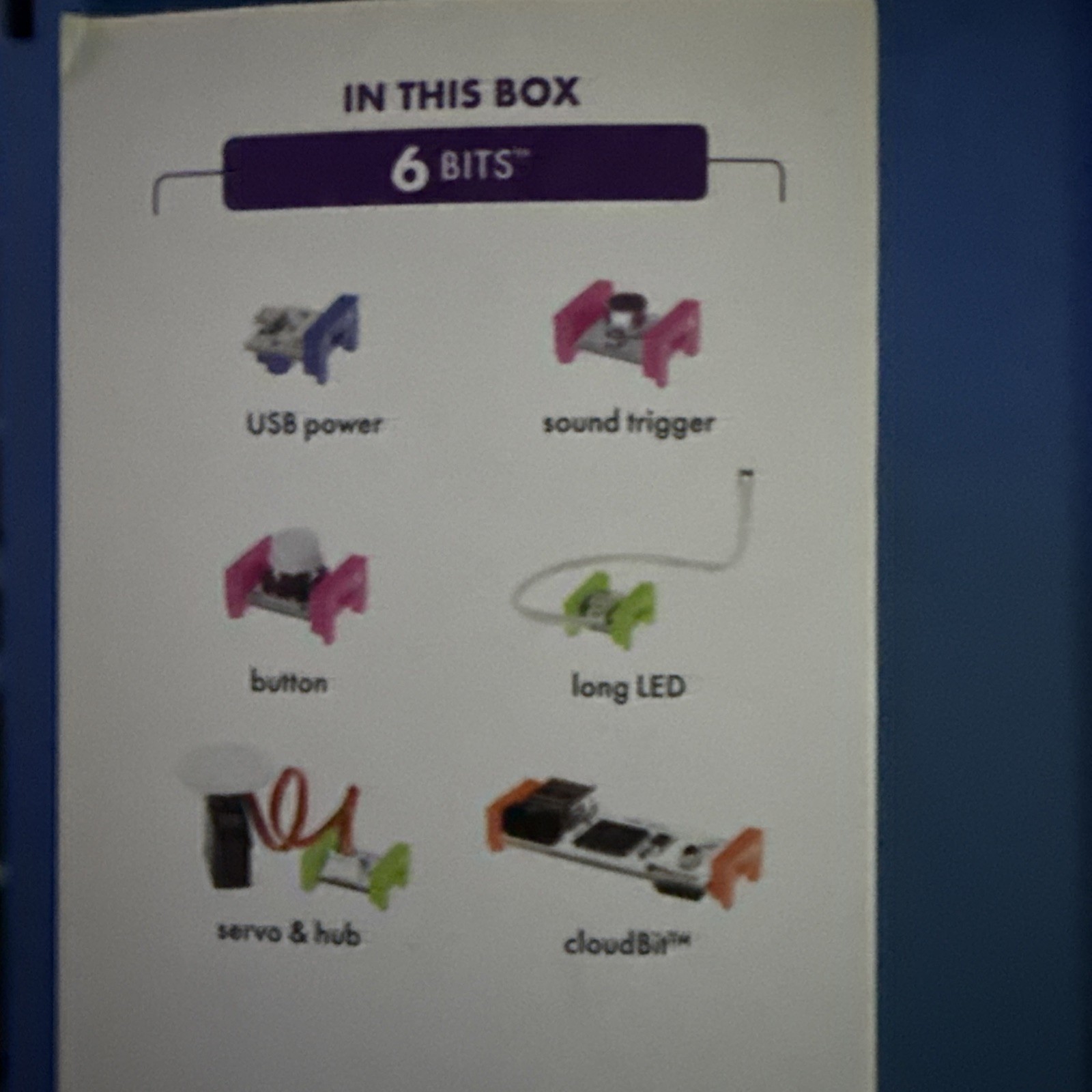 littlebits Cloudbit Starter Kit New / Sealed