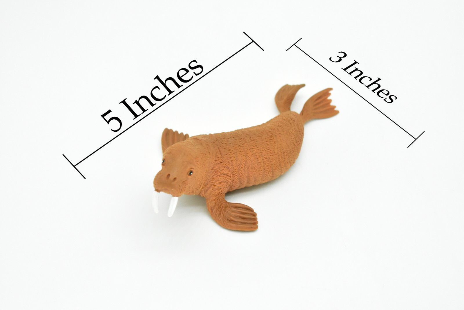 Walrus Realistic Toy Model Rubber Replica Figure Kids Educational Gift 5″ F474