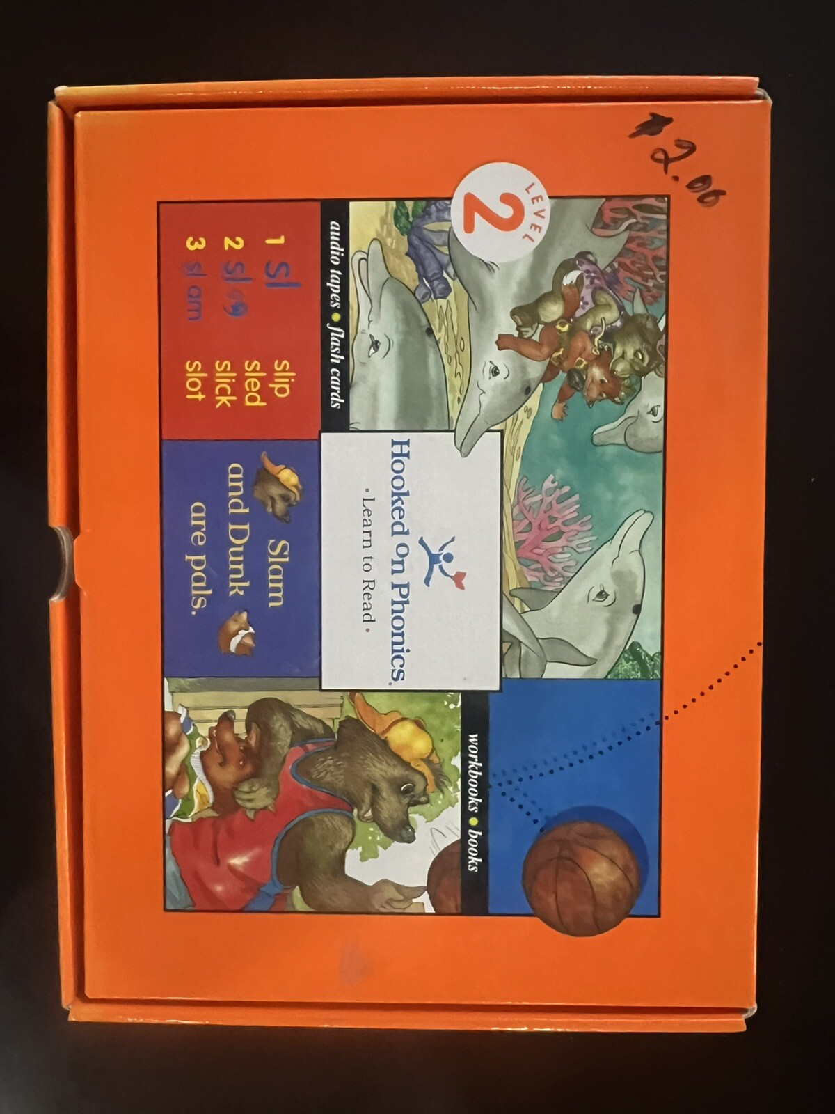 INCOMPLETE!! READ!! HOOKED ON PHONICS LEARN TO READ LEVEL 2 3 & 5 BOOK CD TAPE
