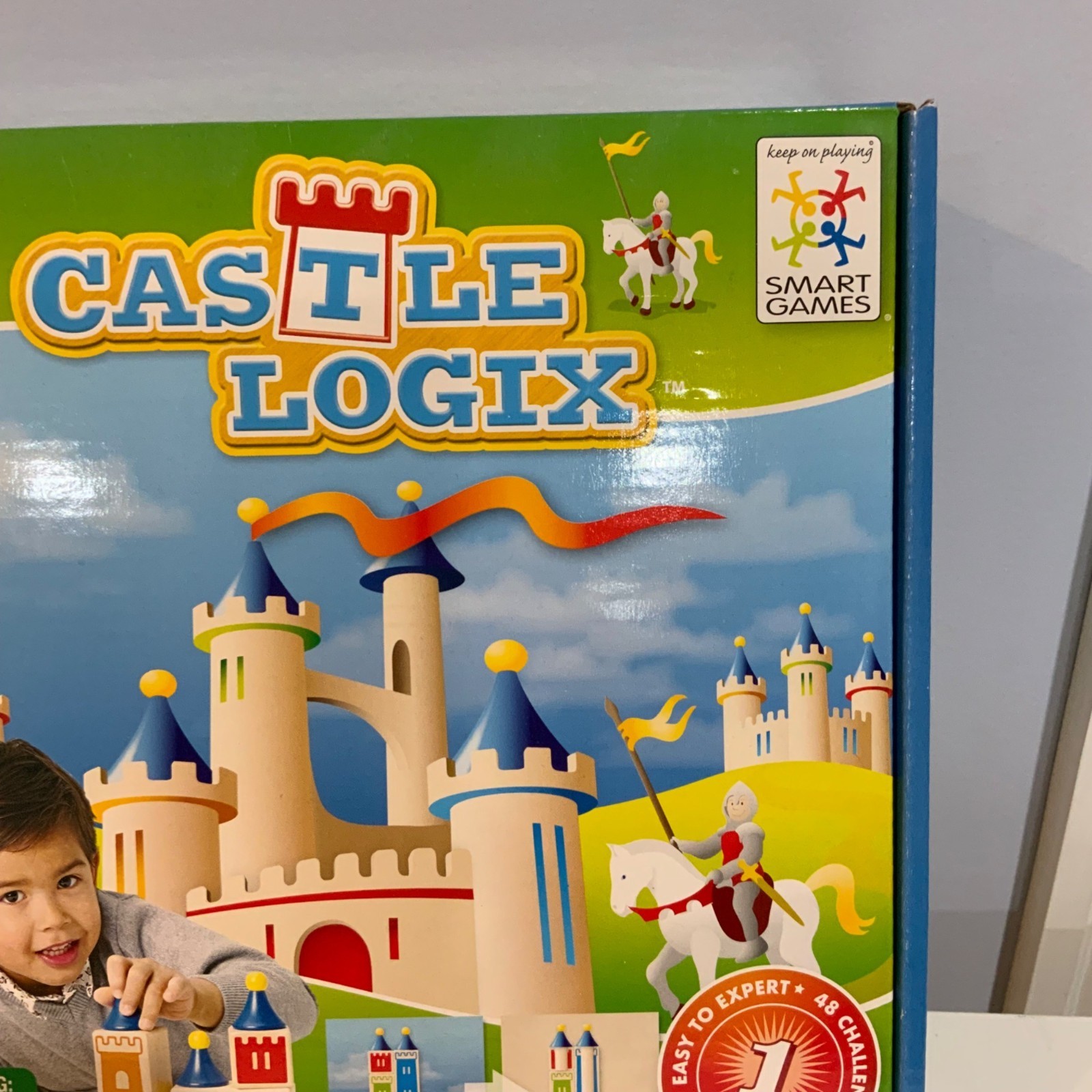 Castle Logix Educational Building Logic Game Multi Level Blocks Game