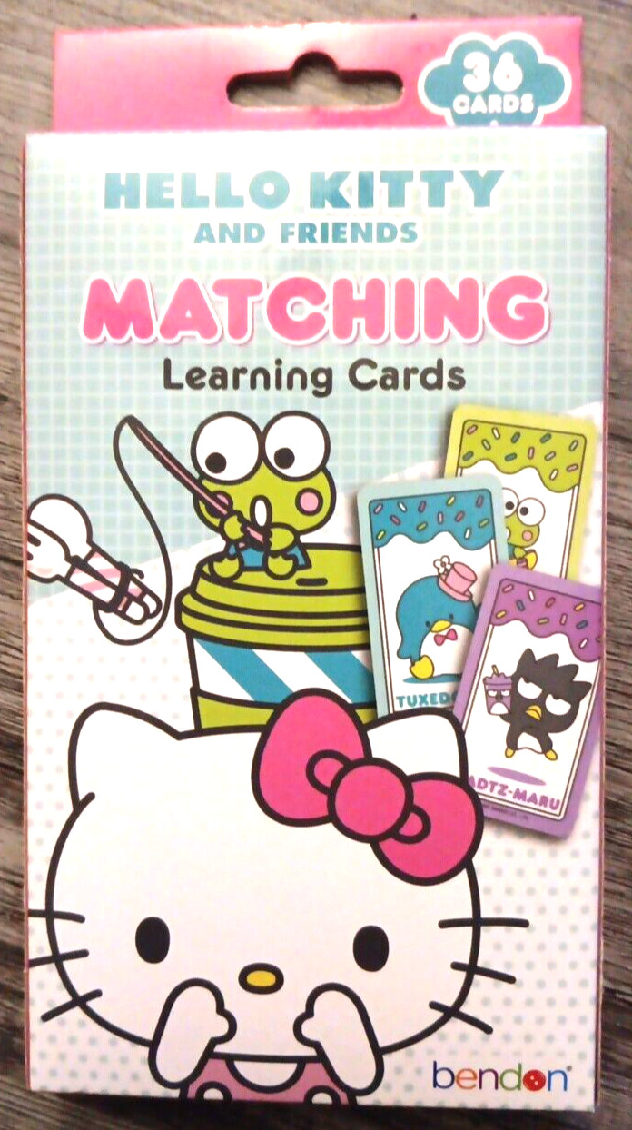 Hello Kitty and Friends Matching Learning Cards – Fun Matching Concepts Game!