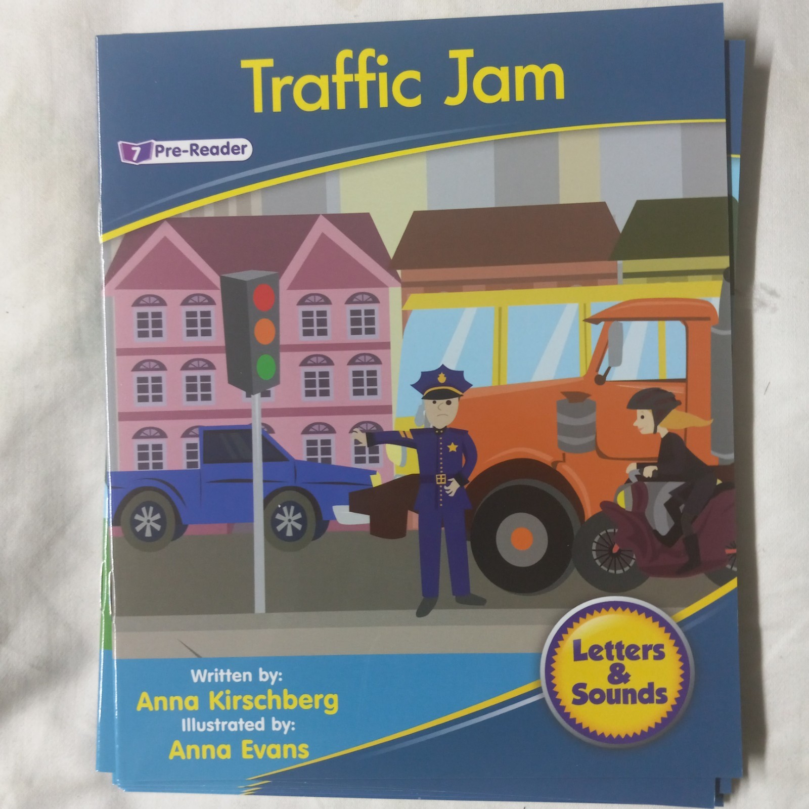 Junior Learning Letters and Sound Set -12- Fiction Educatinal Learning Books 8pg