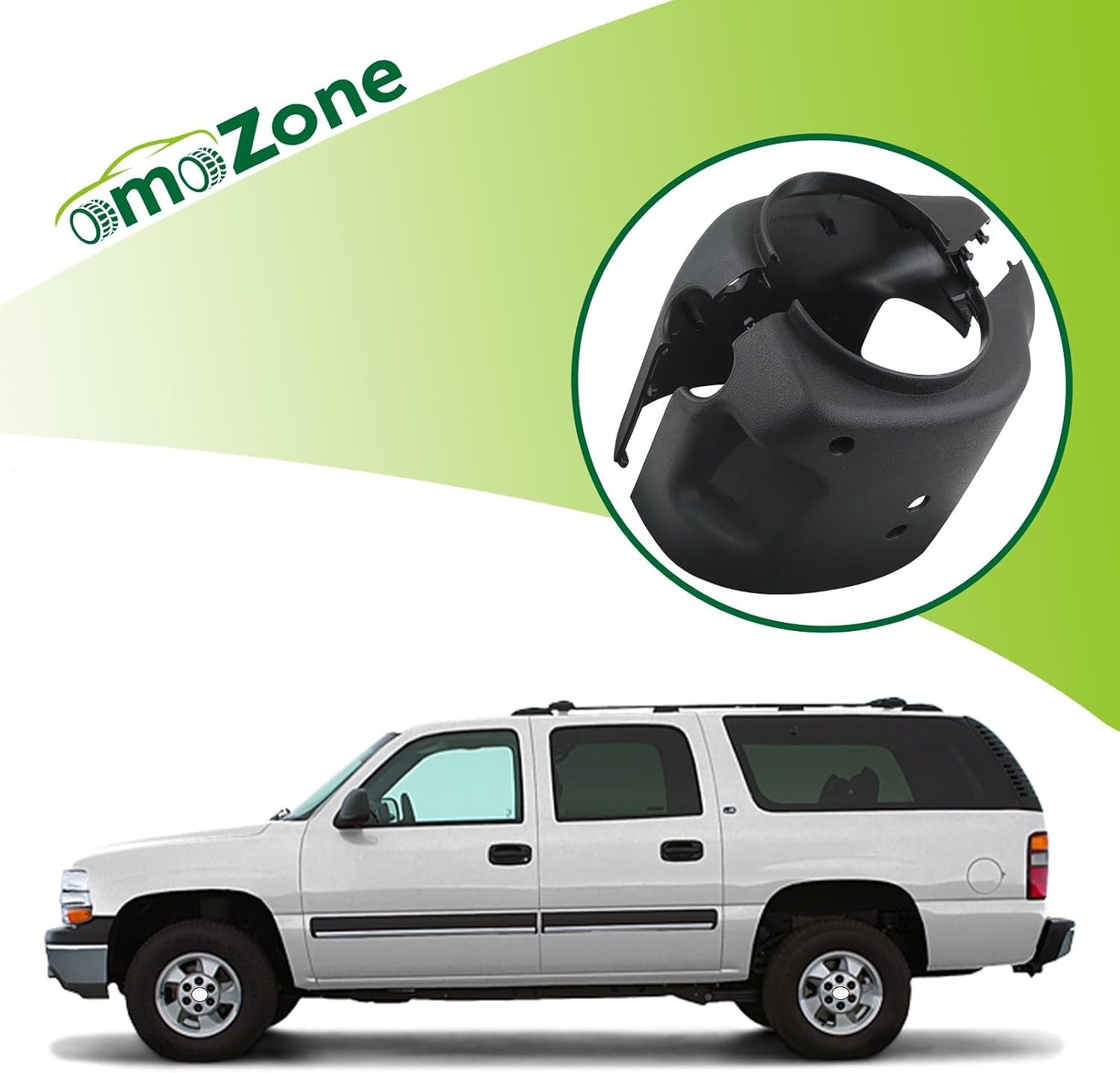 Upper & Lower Steering Column Trim Cover Kit Compatible with 2001-2002 Chevy
