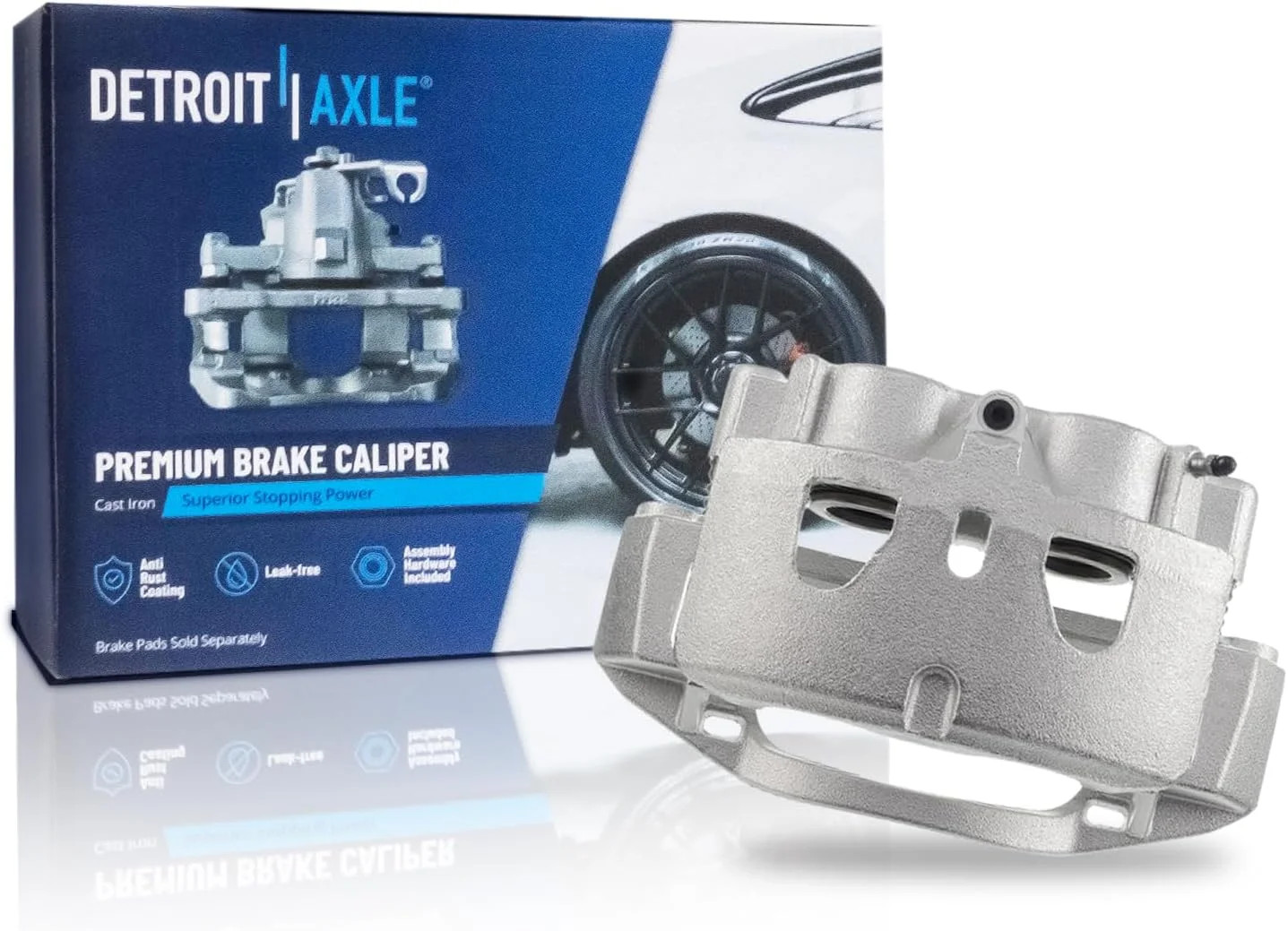 Detroit Axle – Front Right Brake Caliper for 2011-2019 GMC Chevy Silverado Sierr