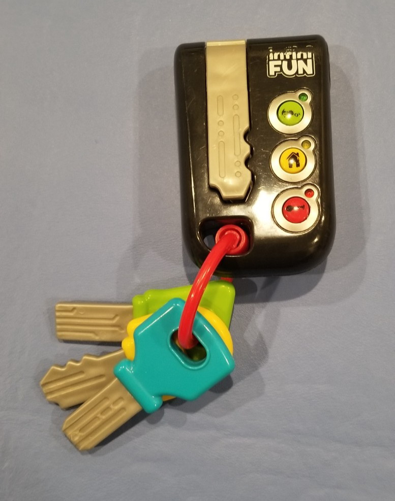 50% off! Infini Fun My First Car Keys Fob Tested Works