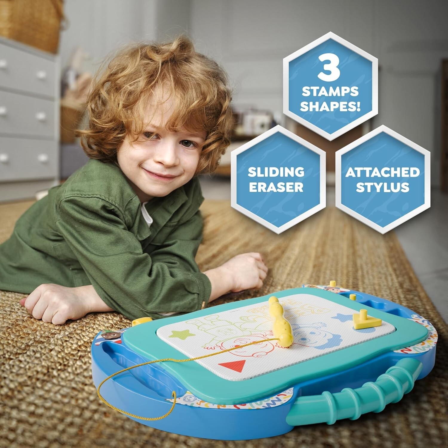 Lollipop Cocomelon Magnetic Drawing Board – Mess-Free Play