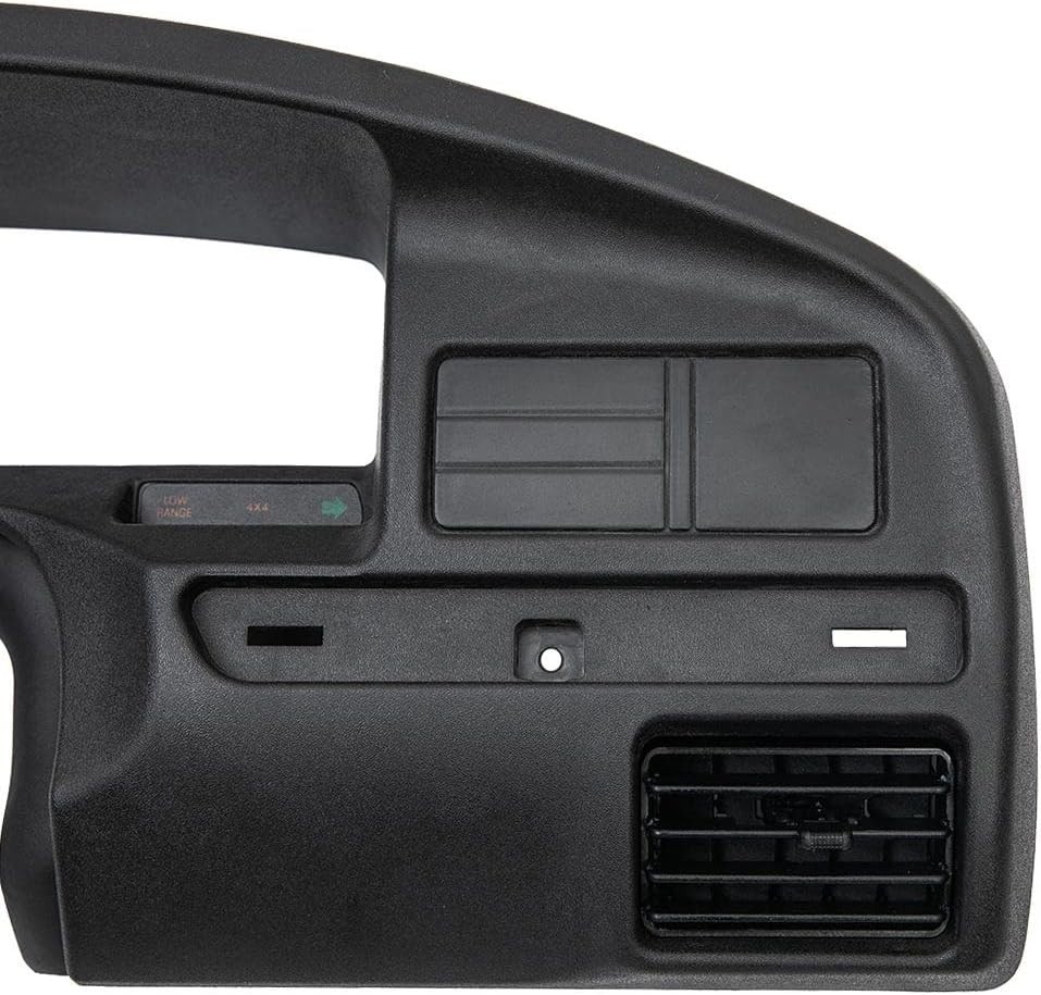 PIT66 Dash Panel Bezel Cover, Compatible with 1992-1997 Ford F150 F250 F350 Dash